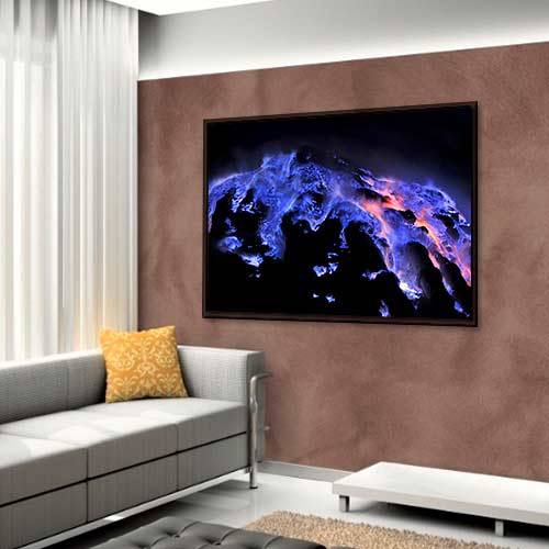 Quadro Decorativo - Lava azul